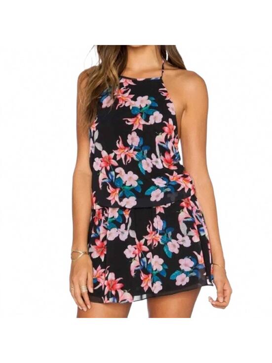 Show Me Your MuMu Dresses & Skirts - Show Me Your Mumu Hammock Halter Mini Dress in Hololumu Tropical, SM